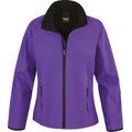 Chaqueta Softshell mujer impermeable Purple / Black S