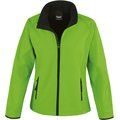 Chaqueta Softshell mujer impermeable Vivid Green / Black M