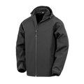 Chaqueta softshell negra reciclada Black 3XL