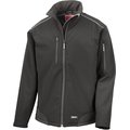 Chaqueta Softshell de trabajo Negro M