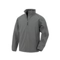 Chaqueta softshell reciclada hombre Gris M