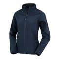 Chaqueta softshell reciclada mujer Navy XXL