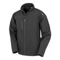 Chaqueta softshell reciclada Negro M