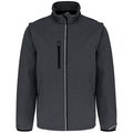 Chaqueta softshell unisex Marl Dark Grey 5XL