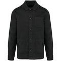 Chaqueta tejido de sarga Washed black L