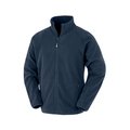 Chaqueta térmica polar reciclada Azul M