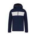 Chaqueta unisex con capucha Sporty Navy / White XS