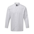 Chaquetilla de chef de manga larga White S