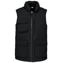 Chaleco acolchado impermeable Black S