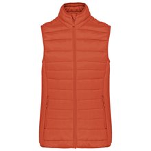 Chaleco acolchado mujer ultraligero Naranja M