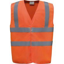 Chaleco alta visibilidad LSF Hi Vis Orange S