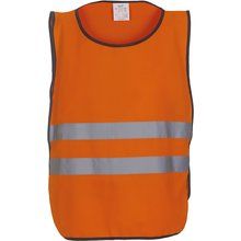 Chaleco de alta visibilidad reflectante Hi Vis Orange S/M