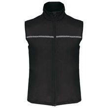 Chaleco deportivo con rejilla Black S