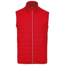 Chaleco deportivo unisex Rojo 3XL