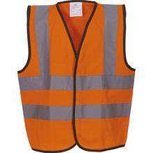 Chaleco infantil alta visibilidad Hi Vis Orange 4/6 ans