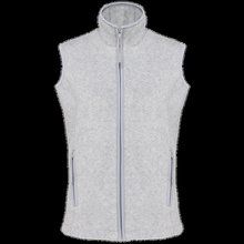 Chaleco micropolar para chica Gris XS