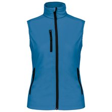 Chaleco sofshell mujer impermeable Azul M