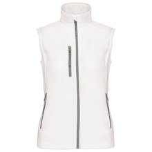 Chaleco sofshell mujer impermeable Blanco XL