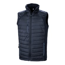 Chaleco Softshell acolchado reciclado Azul XS