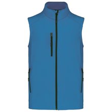 Chaleco softshell hombre impermeable Azul S