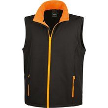 Chaleco Softshell hombre resistente al agua Negro L