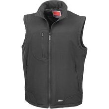 Chaleco Softshell Impermeable Black S