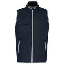 Chaleco térmico impermeable cortavientos Navy XS