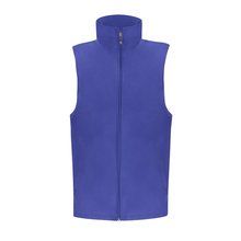 Chaleco Unisex Ligero con Cuello Alto Azul S