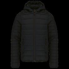 Chaqueta acolchada con capucha infantil Black 6/8 ans