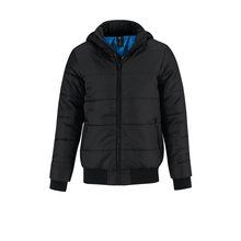 Chaqueta acolchada hombre Black / Cobalt Blue S