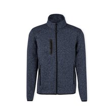 Chaqueta Bitono Fleece Anti-Pilling Gris Oscuro XS