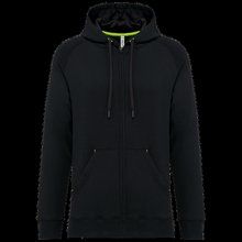 Chaqueta con capucha Unisex Black XS