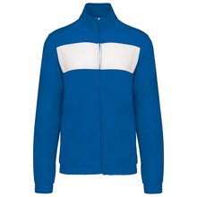 Chaqueta de chándal bicolor Azul 4XL