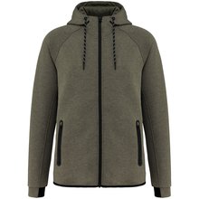 Chaqueta de chándal con capucha Verde S