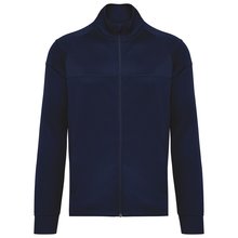 Chaqueta de chándal reciclada unisex Azul XL