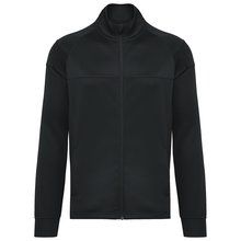 Chaqueta de chándal reciclada unisex Black XS