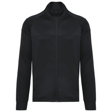 Chaqueta de chándal reciclada unisex Negro XS