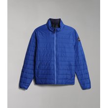 Chaqueta corta con relleno reciclado Azul L