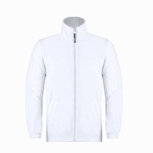 Chaqueta de forro polar 280g/m2 con cremallera y bolsillos Blanco S