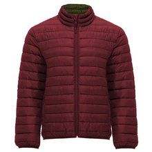 Chaqueta hombre acolchada pluma GRANATE S