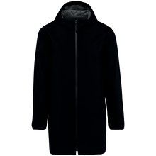 Chaqueta impermeable unisex Black XXS