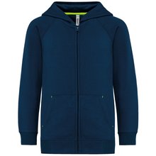 Chaqueta infantil con capucha Azul 12/14 ans