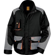 Chaqueta Lite con cuello alto Black / Grey / Orange 38 UK