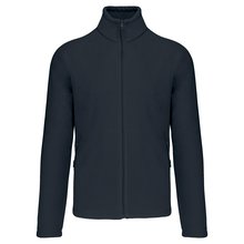 Chaqueta micropolar con cremallera hombre Azul XXL