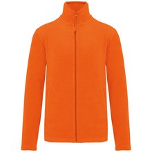 Chaqueta micropolar hombre Naranja 5XL