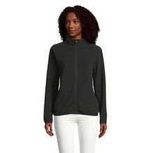 Chaqueta Mujer 280g Poliéster Reciclado Negro 3XL