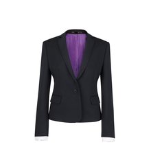 Chaqueta mujer corta entallada Negro 10 UK