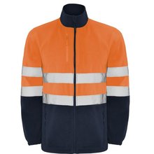 Chaqueta Polar Alta Visibilidad MARINO/NARANJA FLUOR 4XL