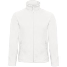 Chaqueta polar hombre con cremallera Blanco 3XL