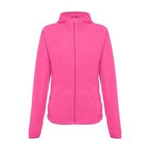 Chaqueta polar para mujer con cremallera Rosa L